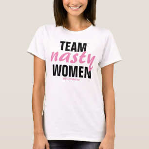 "Team-eklige Frauen-" T-Shirt