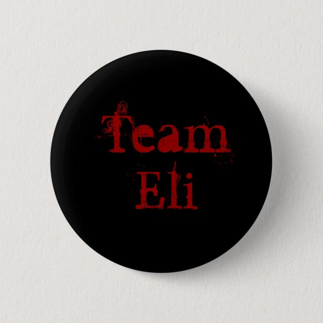 Team Eli Button (Vorderseite)