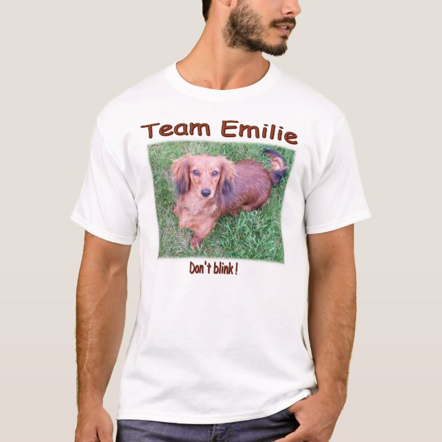 Team Emilie T - Shirt-Entwurf T-Shirt (Vorderseite)