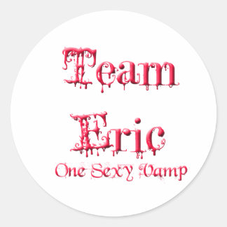 Team Eric Runder Aufkleber