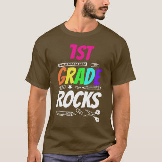 Team erste Stufe Hallo st Grade Rocks zurück zu Sc T-Shirt
