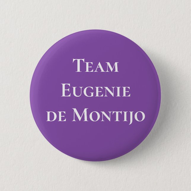 Team Eugenie de Montijo Button (Vorderseite)