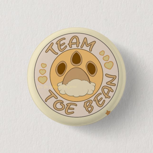 Team Evee Toe Beans Button (Vorderseite)