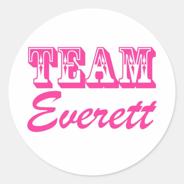 Team Everett Stickers (Vorderseite)