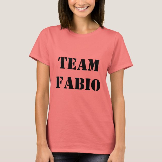 TEAM FABIO T-Shirt (Vorderseite)