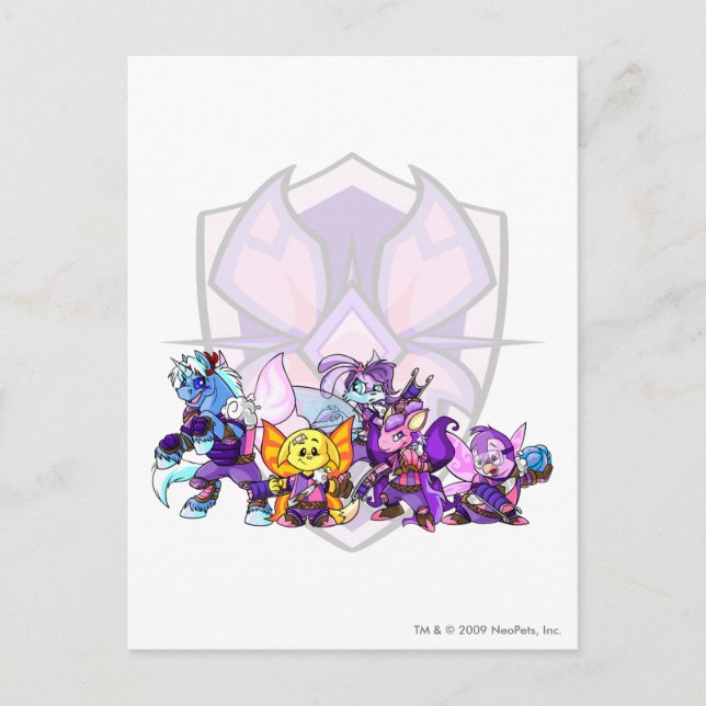 Team Faerieland Group Postkarte (Vorderseite)