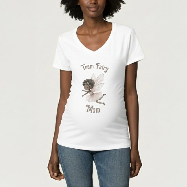 Team Fairy Mama T - Shirt für Babydusche (Von Creator hochgeladen)