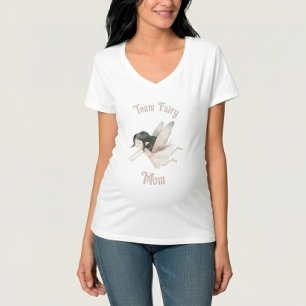 Team Fairy Mama T - Shirt für Babydusche