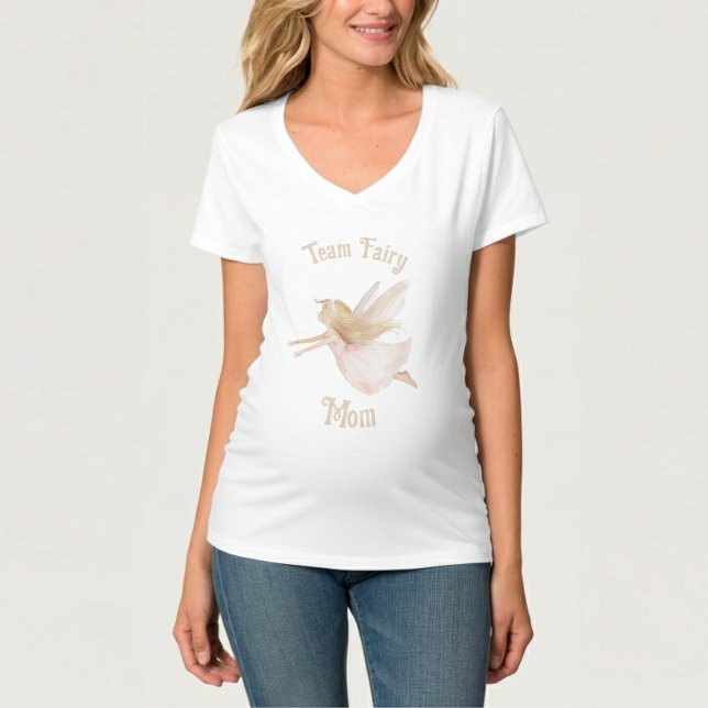 Team Fairy Mama T - Shirt für Babydusche (Von Creator hochgeladen)
