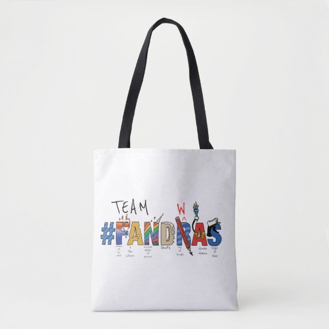 Team Fandras Tote Bag (Vorderseite)