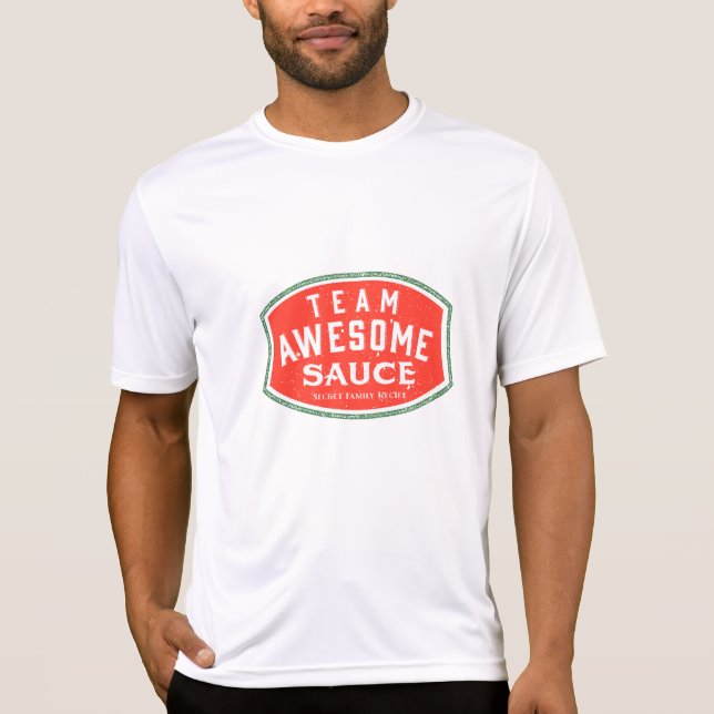 Team-fantastische Soße T-Shirt (Vorderseite)