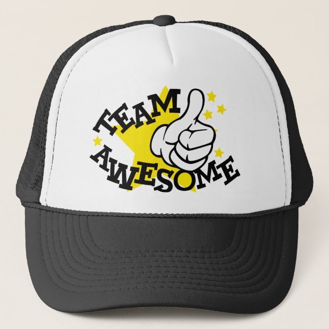 Team-fantastischer Hut Truckerkappe (Vorderseite)