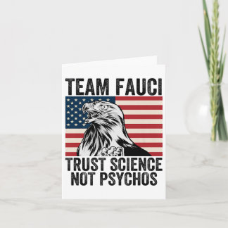 Team Fauci Anti Trump Dr. Anthony Fauci 2028 Premi Karte