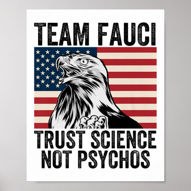 Team Fauci Anti Trump Dr. Anthony Fauci 2028 Premi Poster (Vorne)