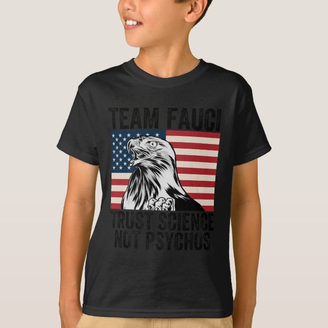 Team Fauci Anti Trump Dr. Anthony Fauci 2028 Premi T-Shirt (Vorderseite)