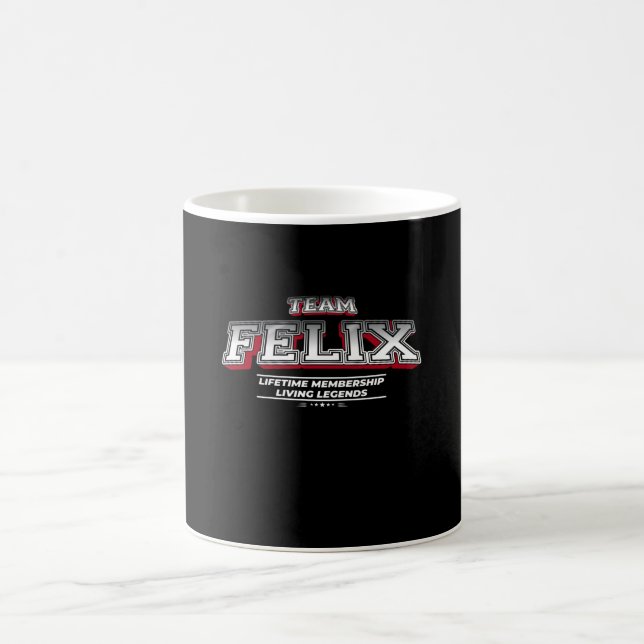 Team FELIX Familienname Nachname Nachname Mitglied Kaffeetasse (Mittel)