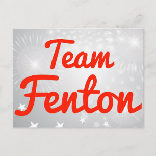 Team Fenton Postkarte