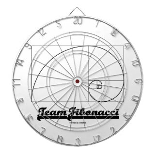 Team Fibonacci (Fibonacci-Spirale) Dartscheibe