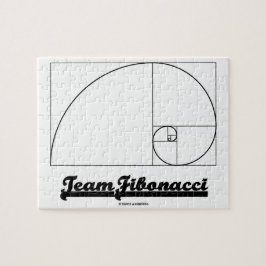 Team Fibonacci (Fibonacci-Spirale) Puzzle