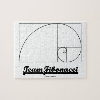 Team Fibonacci (Fibonacci-Spirale) Puzzle