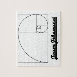 Team Fibonacci (Fibonacci-Spirale) Puzzle