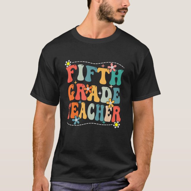 Team Fifth Grade 5th Grade Teacher Back To School  T-Shirt (Vorderseite)