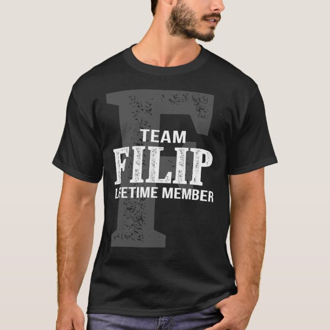 Team FILIP Lifetime-Mitglied T-Shirt (Vorderseite)