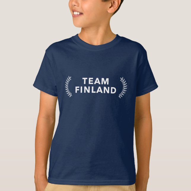 Team Finnland rev T-Shirt (Vorderseite)