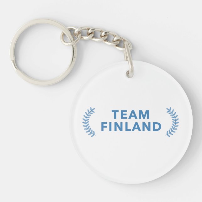 Team Finnland Schlüsselanhänger (Vorderseite)
