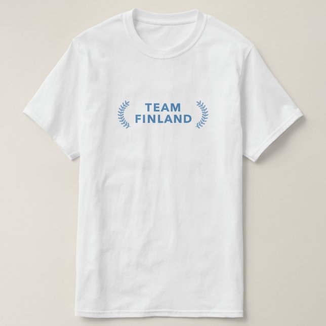 Team-Finnland-T - Shirt-Front T-Shirt (Design vorne)