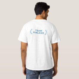 Team-Finnland-T - Shirt-Rückseite T-Shirt