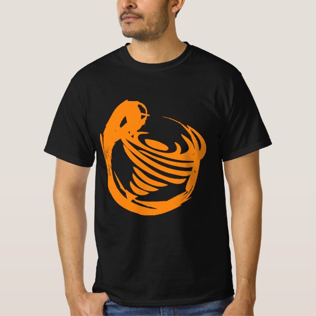 Team Firestorm Basic Orange Logo T-Shirt (Vorderseite)