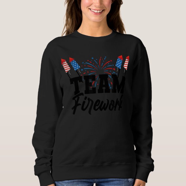 Team Firework Usa Sweatshirt (Vorderseite)
