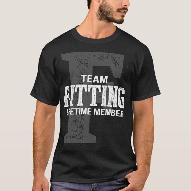 Team FITTING Lifetime Member T-Shirt (Vorderseite)