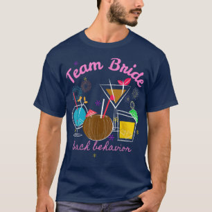 Team Flanke Wedding Bridesmaid Bachelorette bridal T-Shirt