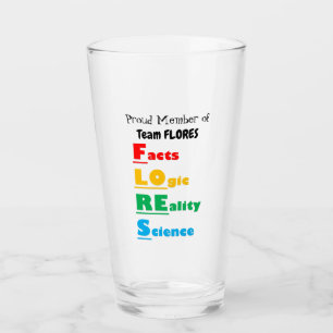Team FLORES - Fakten, Logik, Realität, Wissenschaf Glas