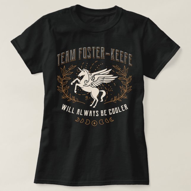 Team Foster Keefe Hüter des Symbol der verlorenen  T-Shirt (Design vorne)