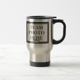 Team-Foto-Tasse, der Wrestling-Trainer-Geschenke Reisebecher