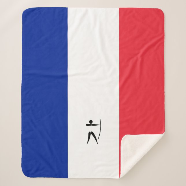 Team France Archery Sherpadecke (Vorderseite)