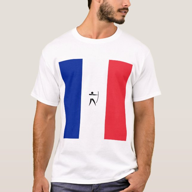 Team France Archery T-Shirt (Vorderseite)