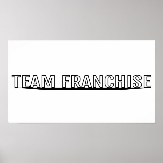 Team Franchise Poster (Vorne)