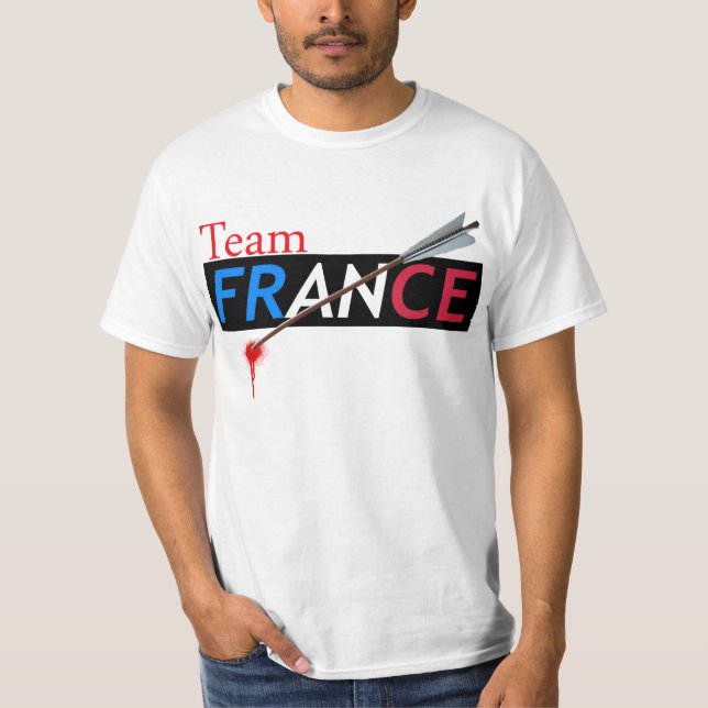 Team Frankreich Agincourt T-Shirt (Vorderseite)