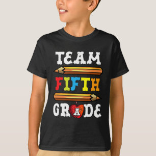 Team Fünfte Klasse Byck Zur Schule 5. Klasse Lehre T-Shirt