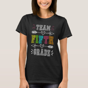Team Fünfte Klasse zurück zur Schule 5. Klasse T-Shirt