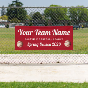 Team für benutzerdefinierte Color-Baseball Banner