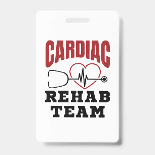 Team für Herzrehabilitation Kardiologe Krankenschw Ausweis