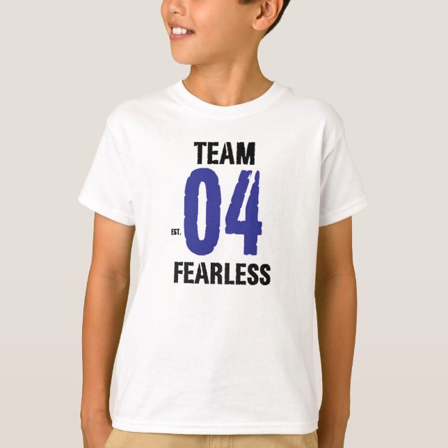 Team furchtlos T-Shirt (Vorderseite)