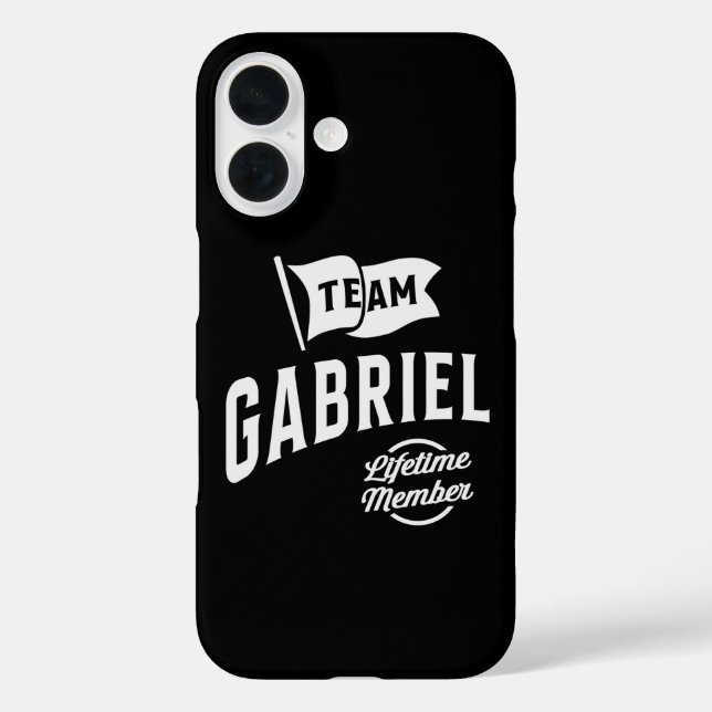 Team Gabriel Lifetime Mitglied Case-Mate iPhone Hülle (Rückseite)
