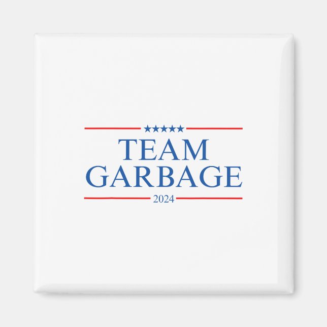 Team Garbage 2024 Magnet (Vorne)