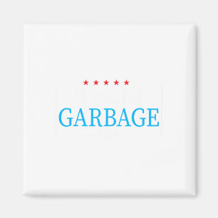 Team Garbage 2024 Trump US-Wahl Magnet